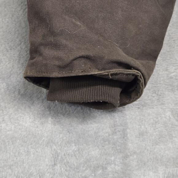 Carhartt Dark Brown C61 Sandstone Ridge Jacket Size 2XL Sherpa Lined Workwear - Picture 12 of 14